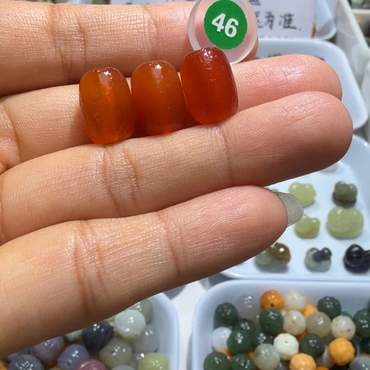 未镶嵌和田玉珠宝半成品