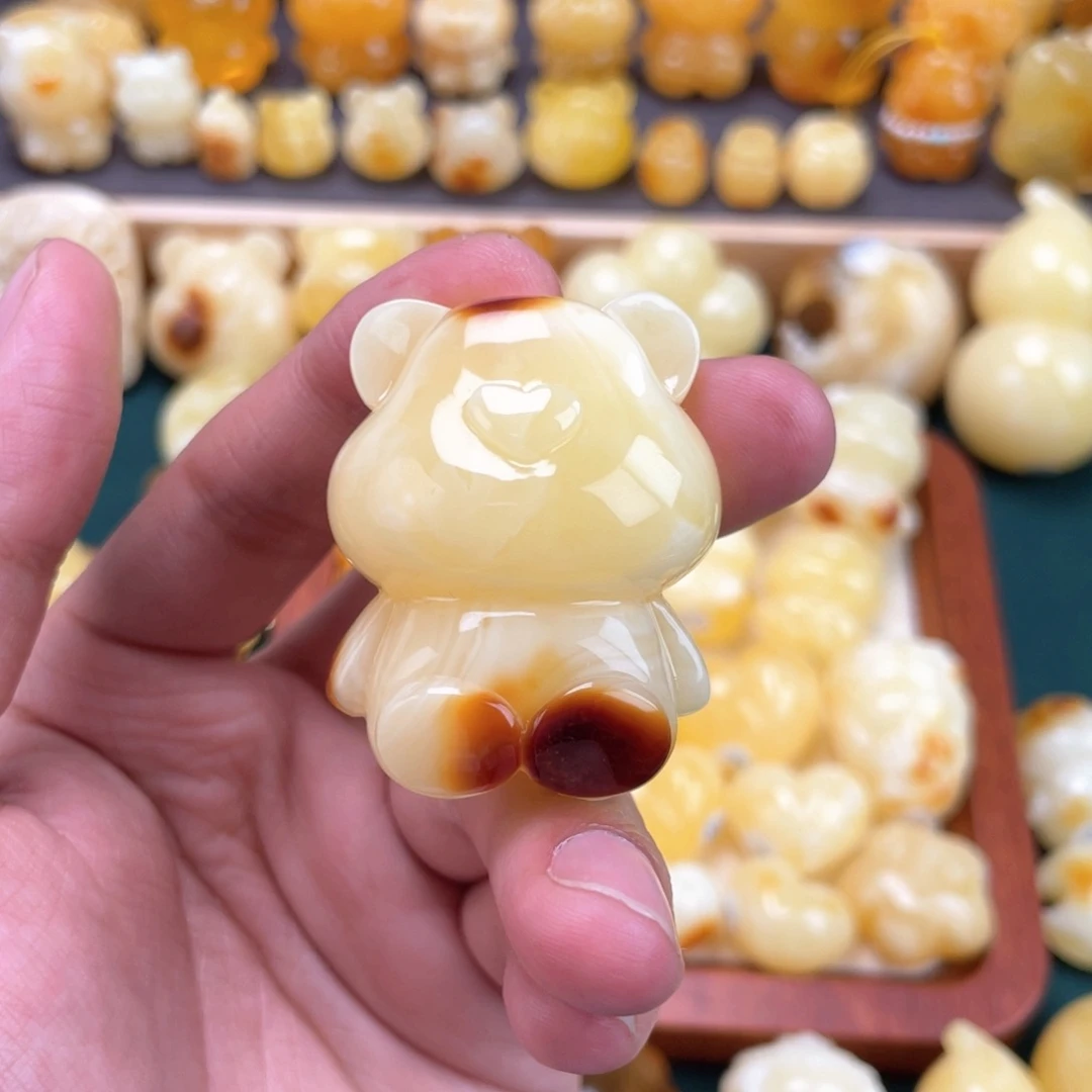 琥珀未镶嵌裸石蜜蜡