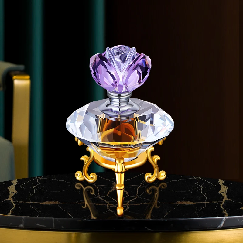 【致尚甄选】欧式水晶玻璃香水瓶摆件酒柜梳妆台香水瓶装饰瓶摆件