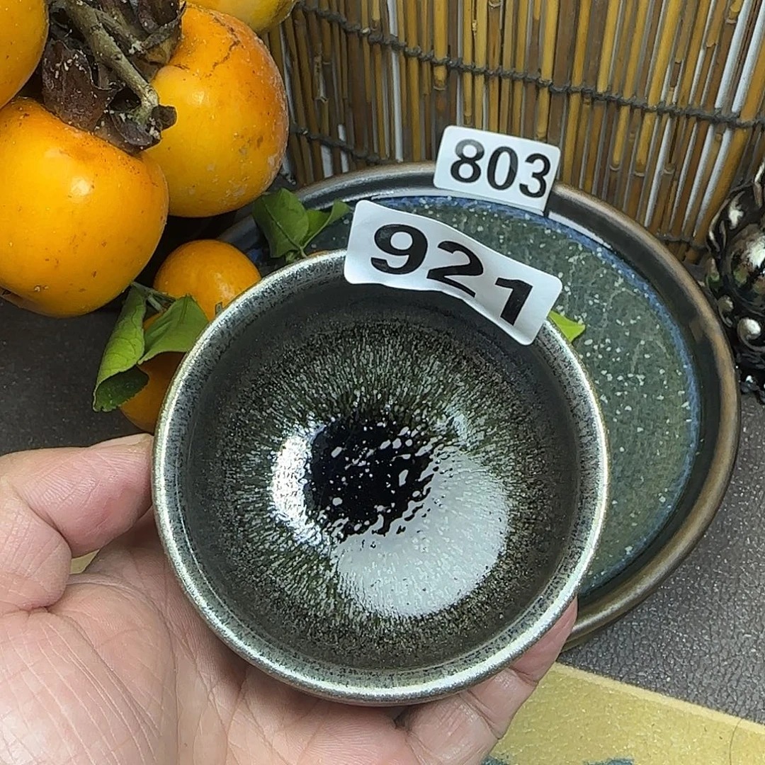 茶盏建盏杯主人杯龙窑柴烧