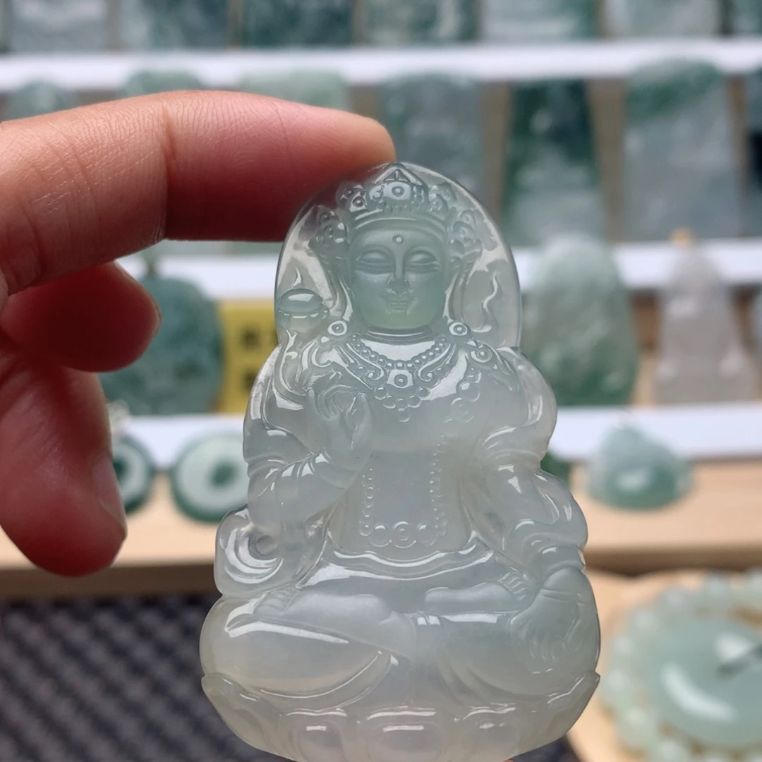 吊坠(不含链)未镶嵌翡翠度母
