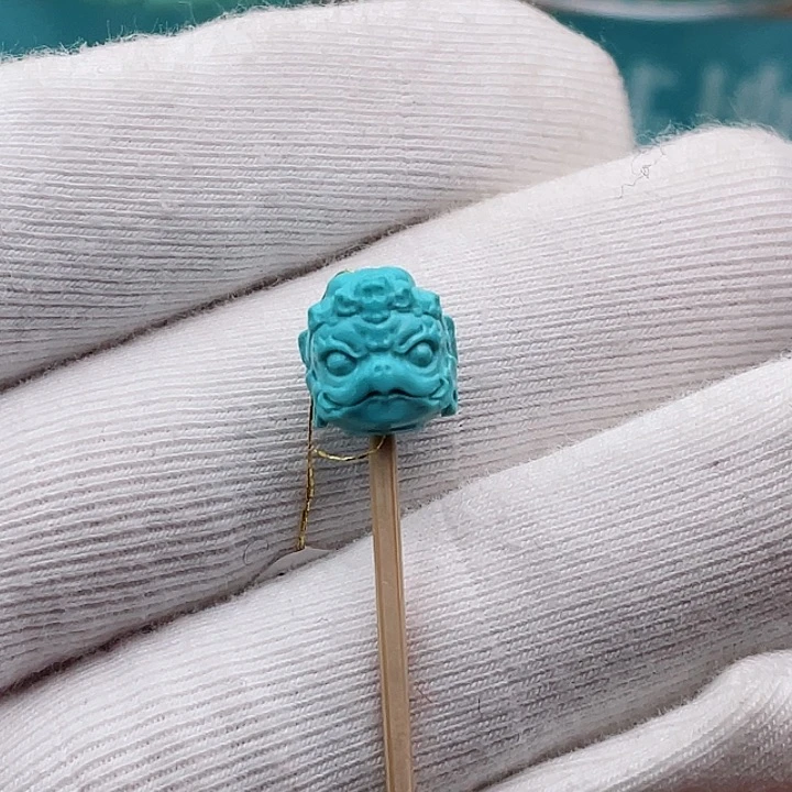 未镶嵌绿松石9.5m m