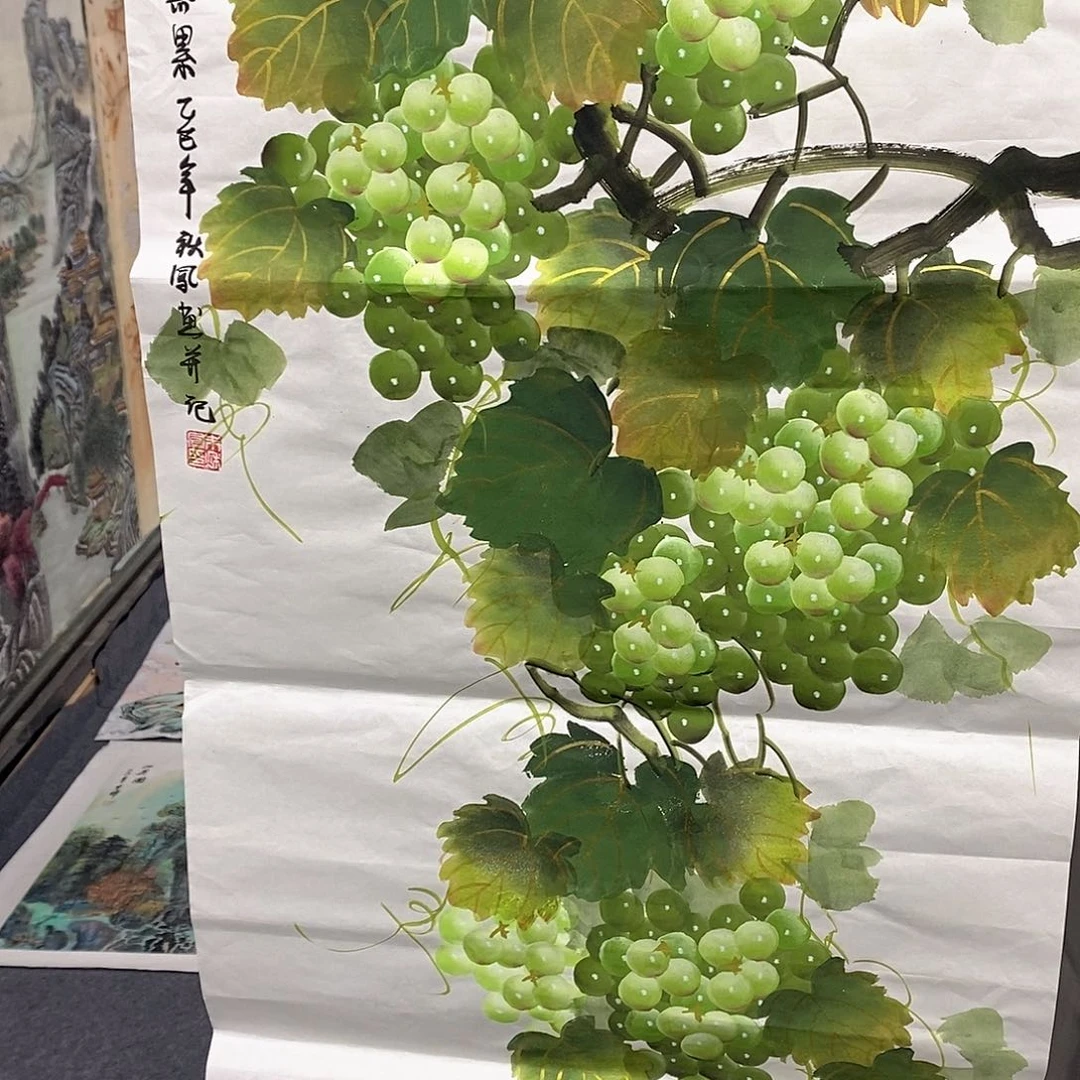 国画国画手绘作品