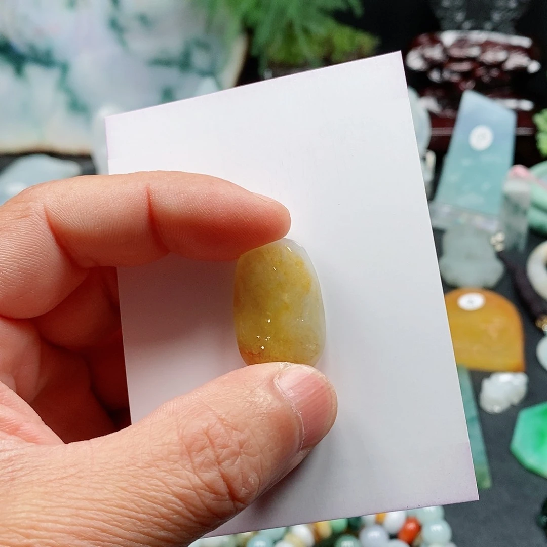 翡翠颈饰未镶嵌乐凡珠宝翡翠挂件