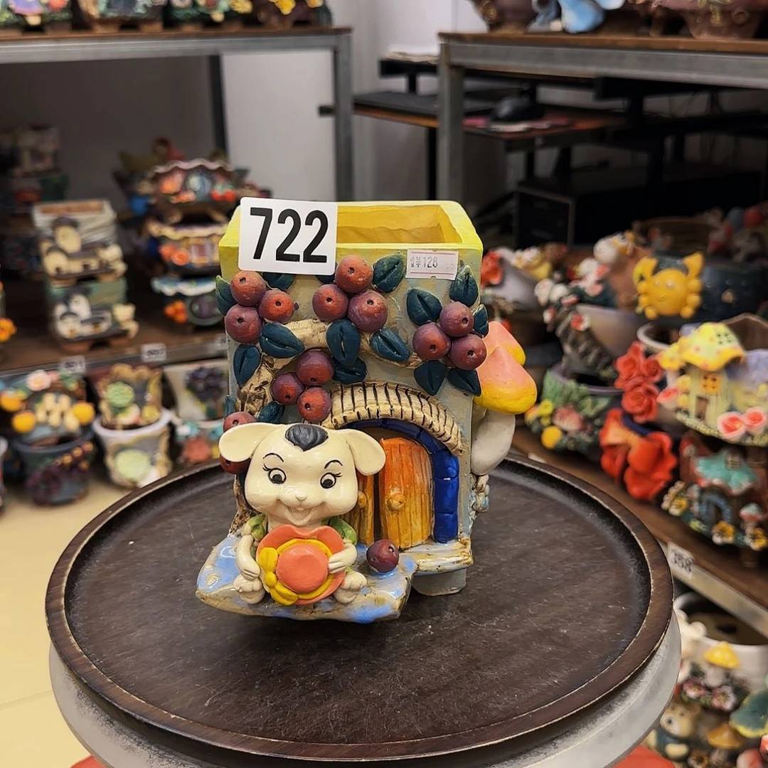 【闪购商品】粗陶手捏