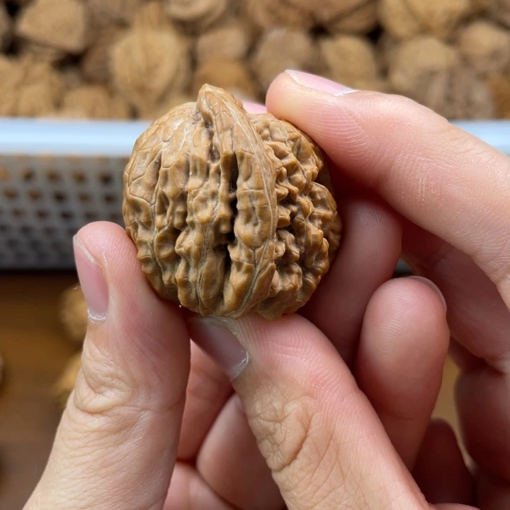 安***果文玩核桃吊坠篓子