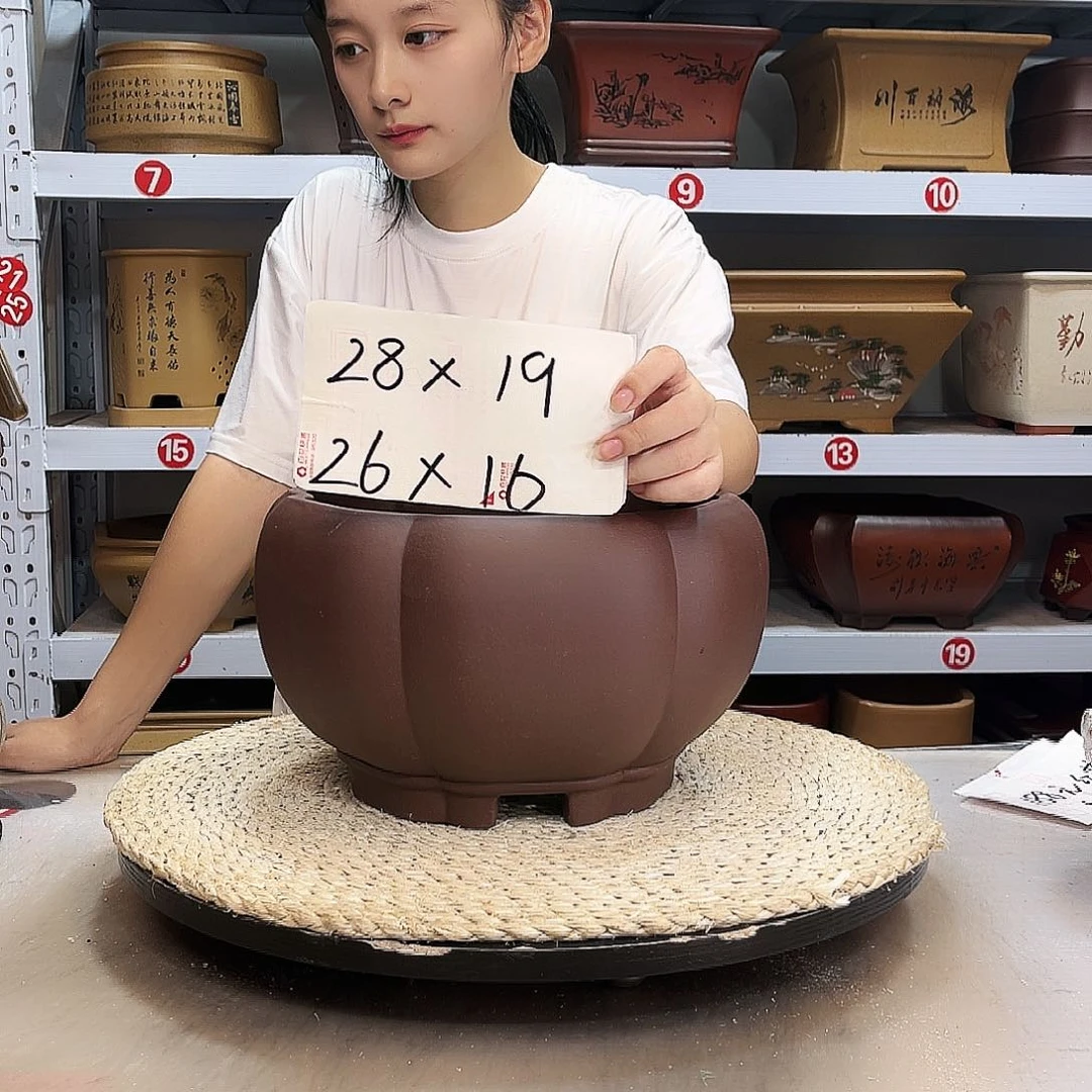 紫砂花盆紫砂花盆