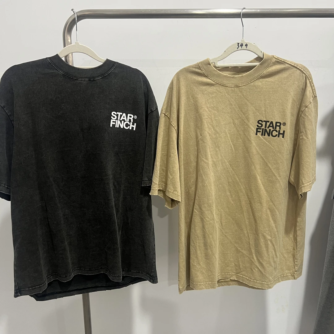 1044情侣短袖咸鱼印花短袖T恤夏季宽松舒适上衣