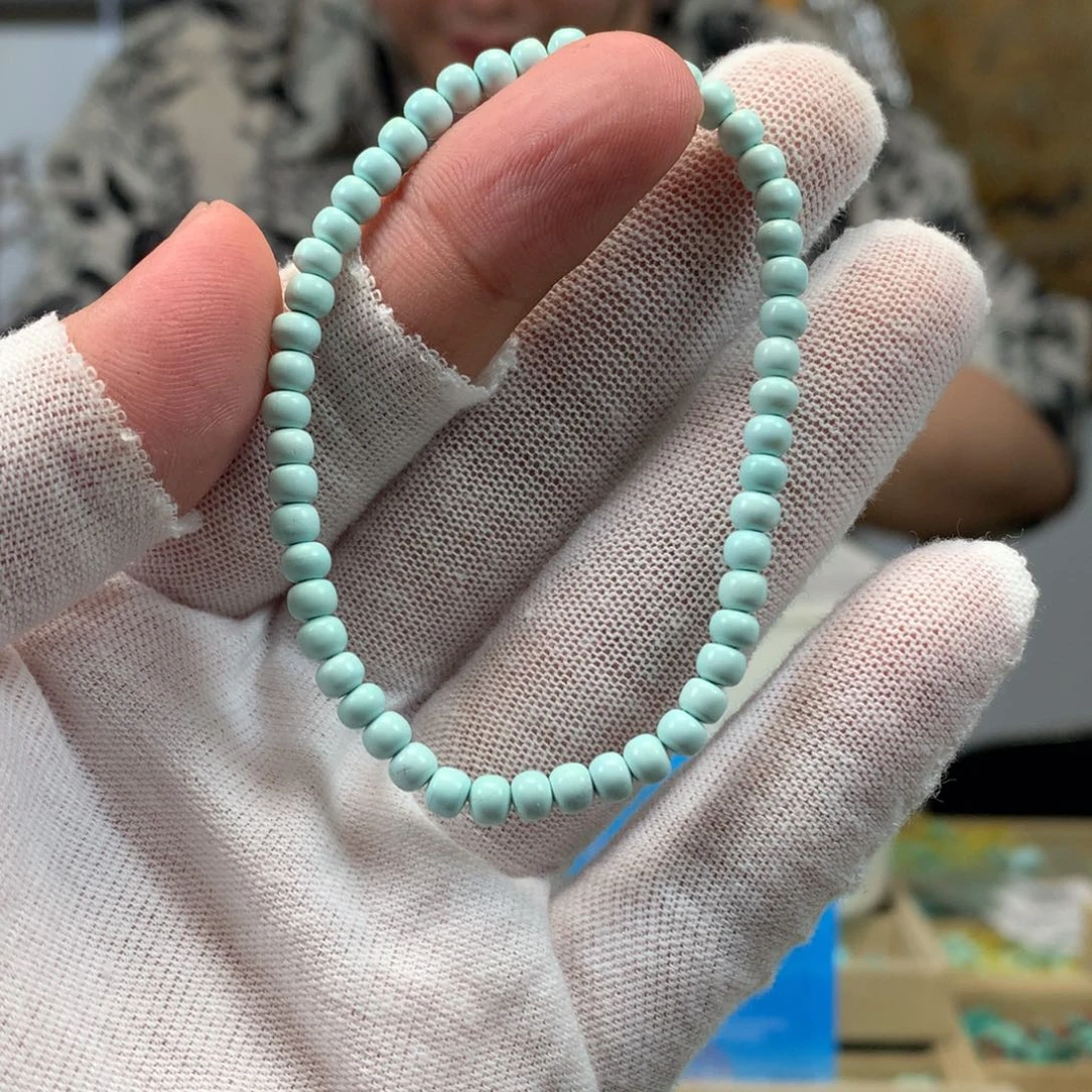 绿松石未镶嵌挂件