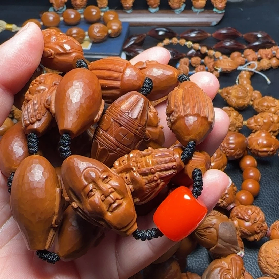 过***7手串/手链橄榄核1.9须派挂脖