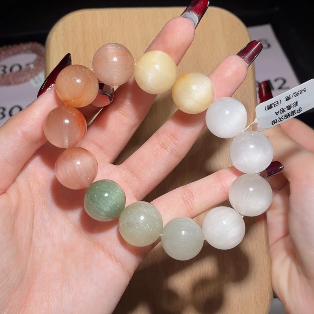 水晶手链未镶嵌304号多样性发一X 17+