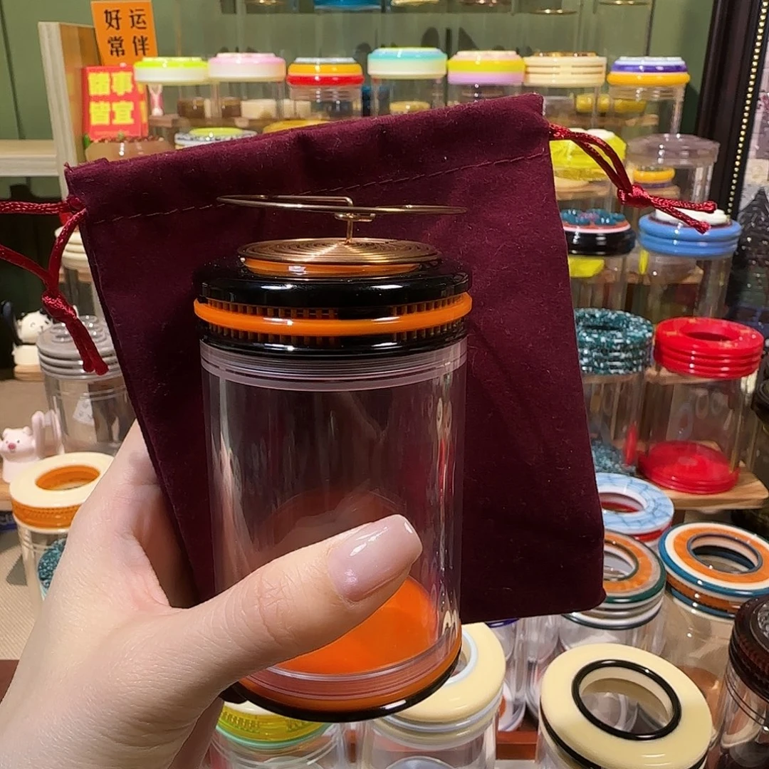 ঞ***࿚黑橘配磷铜簧酒红色布套