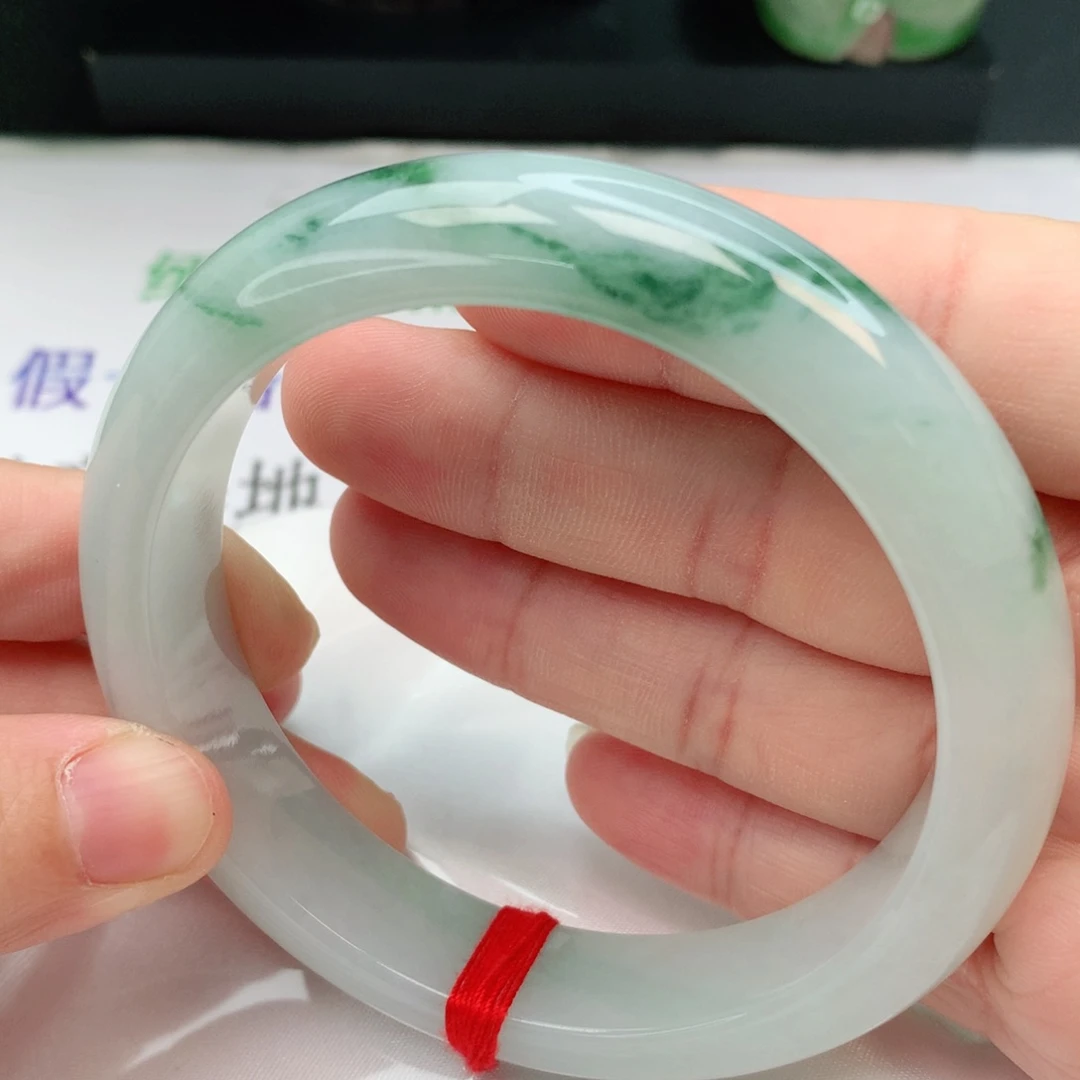 未镶嵌手镯翡翠61-63圈