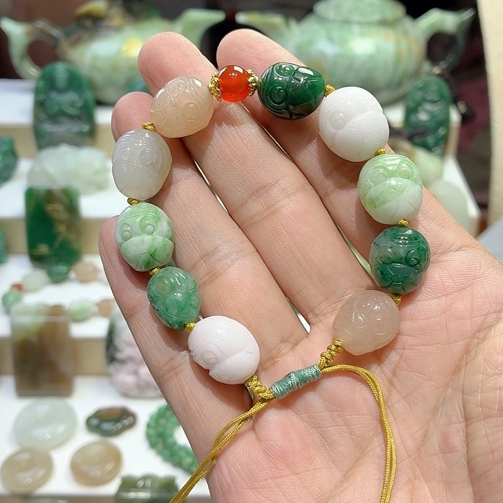 未镶嵌独山玉手串