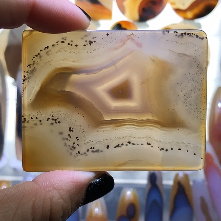 查罗石银S925镀金镶嵌珠宝半成品195