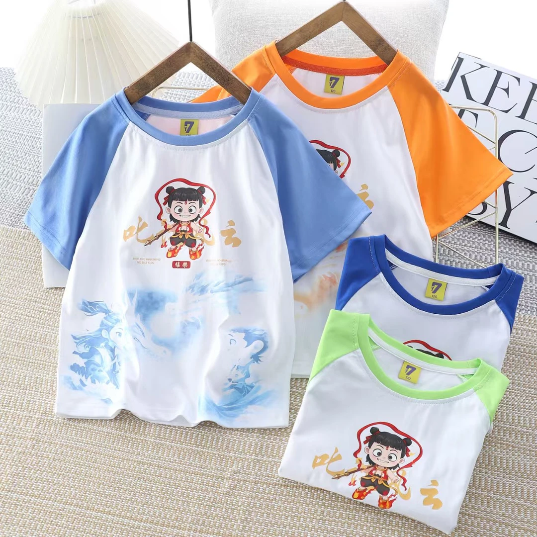 短袖（063款--064款）软糯Q弹面料洋气时尚夏季半袖重工