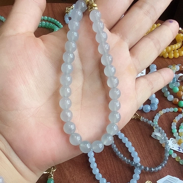 定制翡翠未镶嵌卡7.5