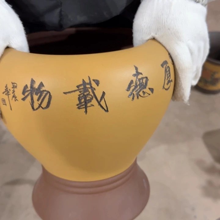 紫砂紫砂花盆口径19/27