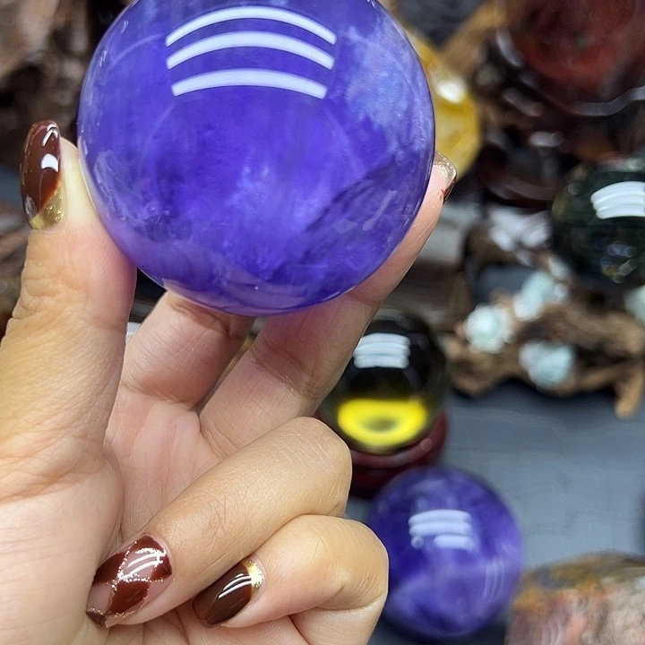 一***茶水晶未镶嵌珠宝半成品