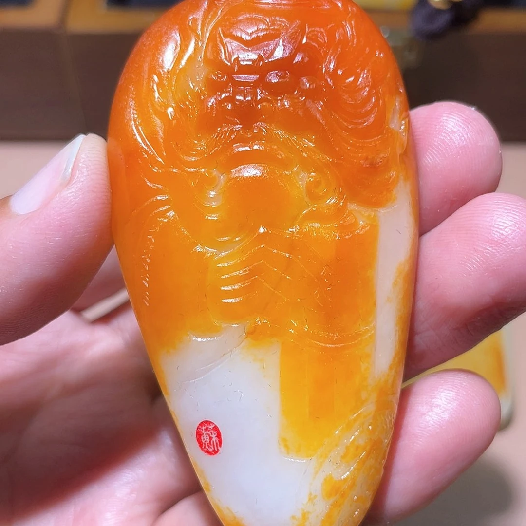 和田玉颈饰未镶嵌A7