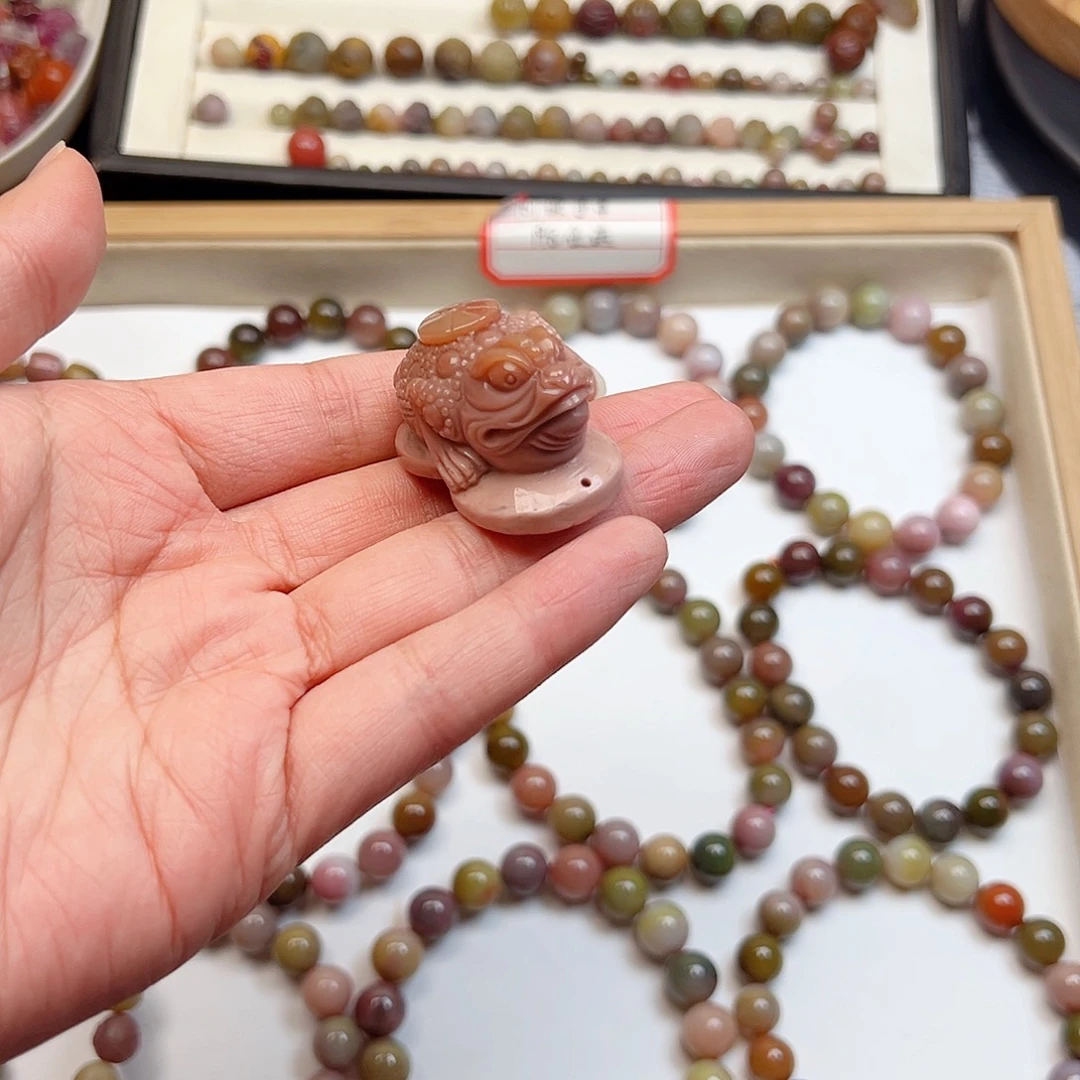 玛瑙/玉髓车挂未镶嵌