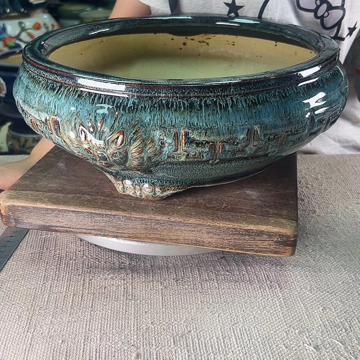 泳坤堂石湾盆陶瓷