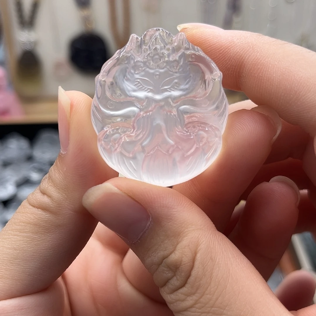 银S925镶嵌颈饰水晶?****下粉水修仙111