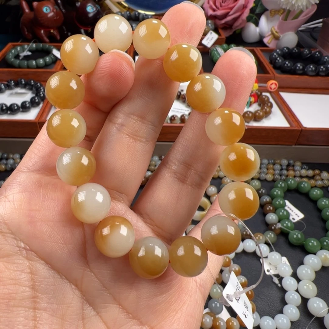 和田玉手链未镶嵌