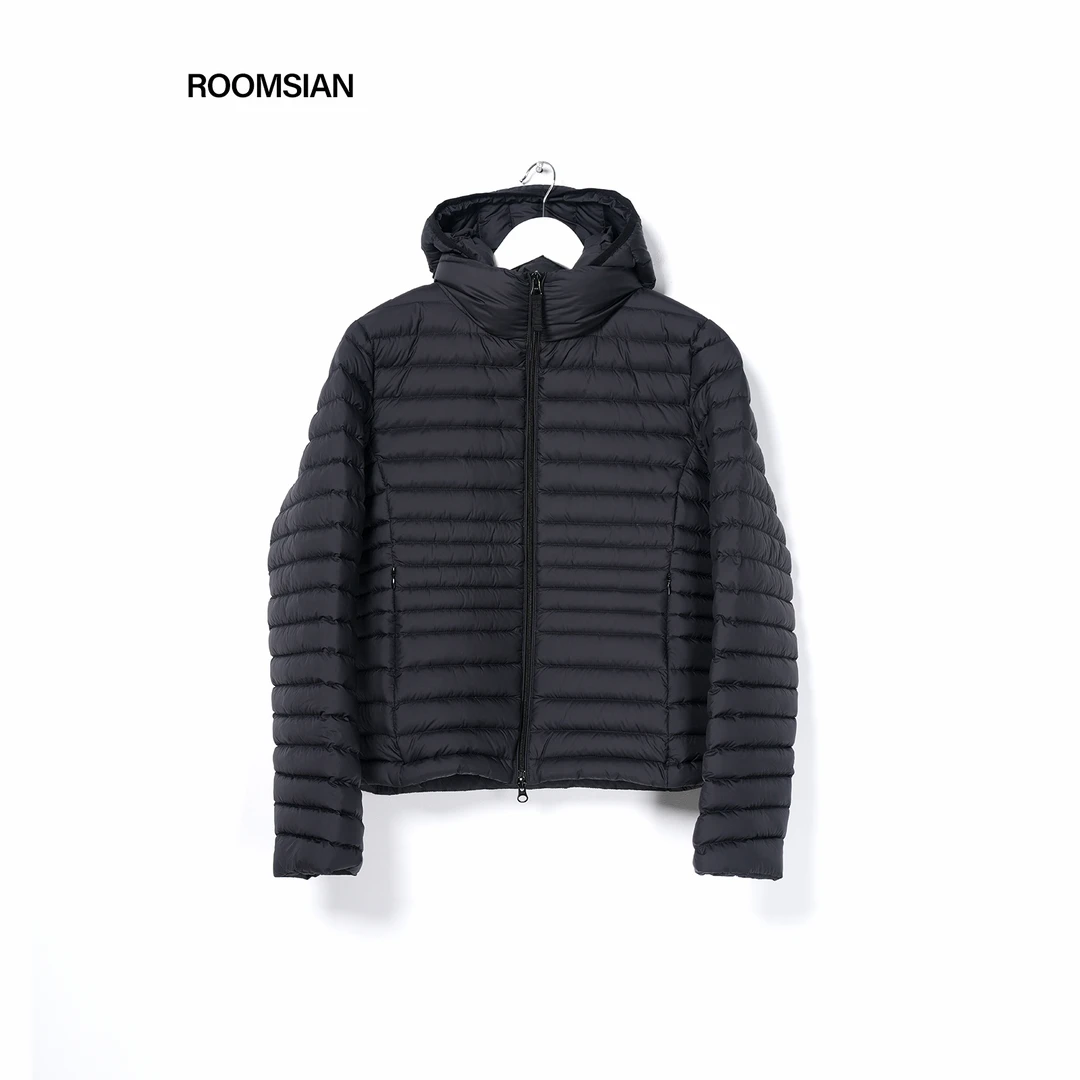 ROOMISAN【肯豆排骨鹅绒服.硬核黑科技无胆防绒短款羽绒服】25909