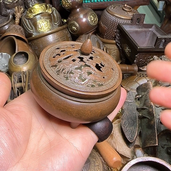 铜器办公室茶室摆件