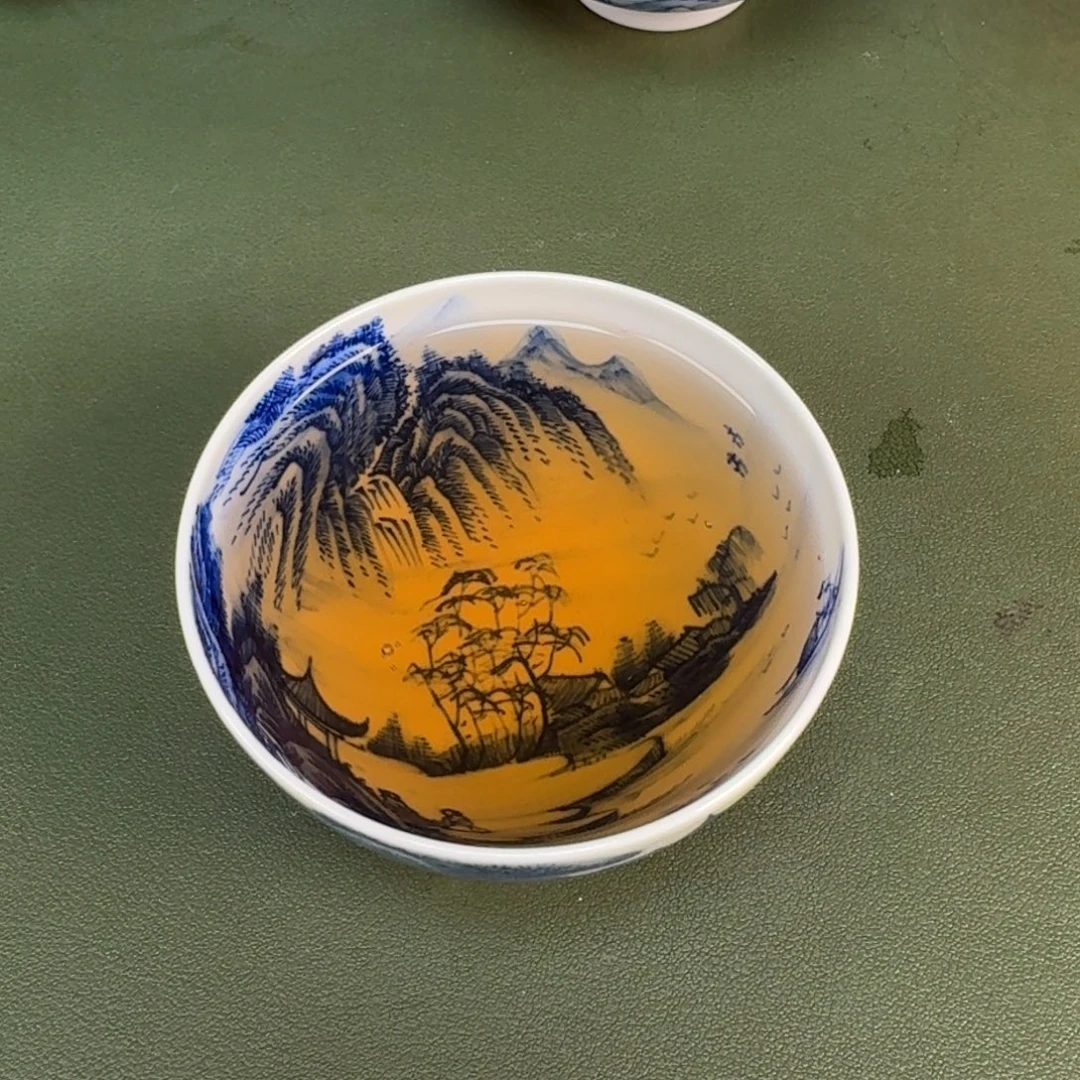 景德镇纯手绘茶具圆圆219