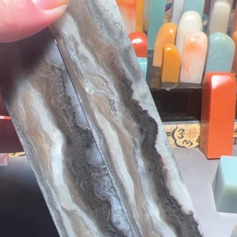 搬***头印石寿山石老挝石印石印章