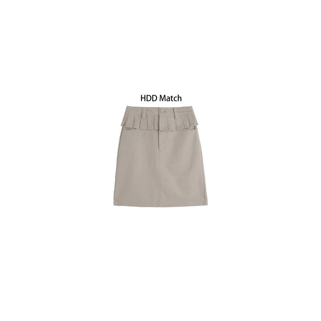 HDD Clothing "海岸来信"夏季女款花边设计气质短裙半身裙 Y7613