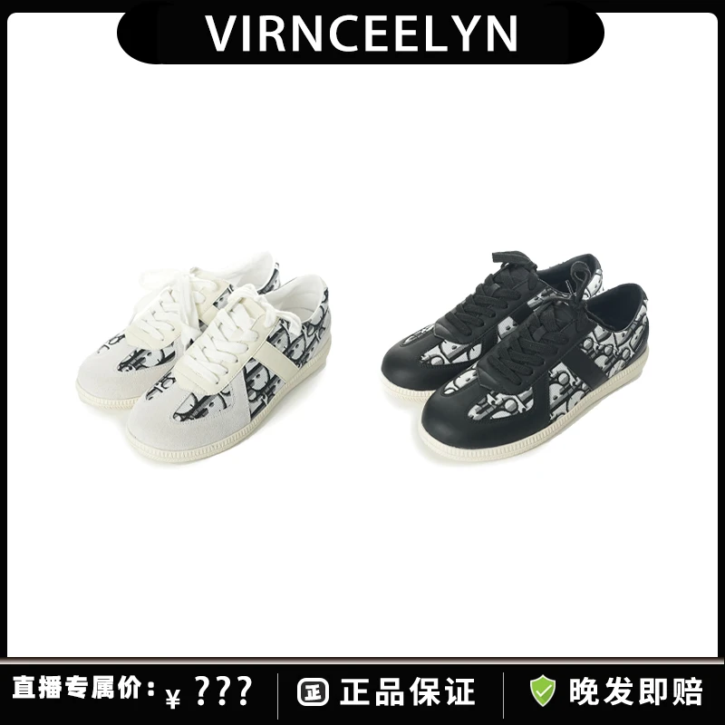 【宠粉专属】新款老花满印字母潮流板鞋女百搭潮流小白鞋