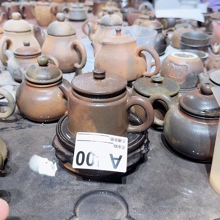 茶壶紫泥坭兴陶柴烧