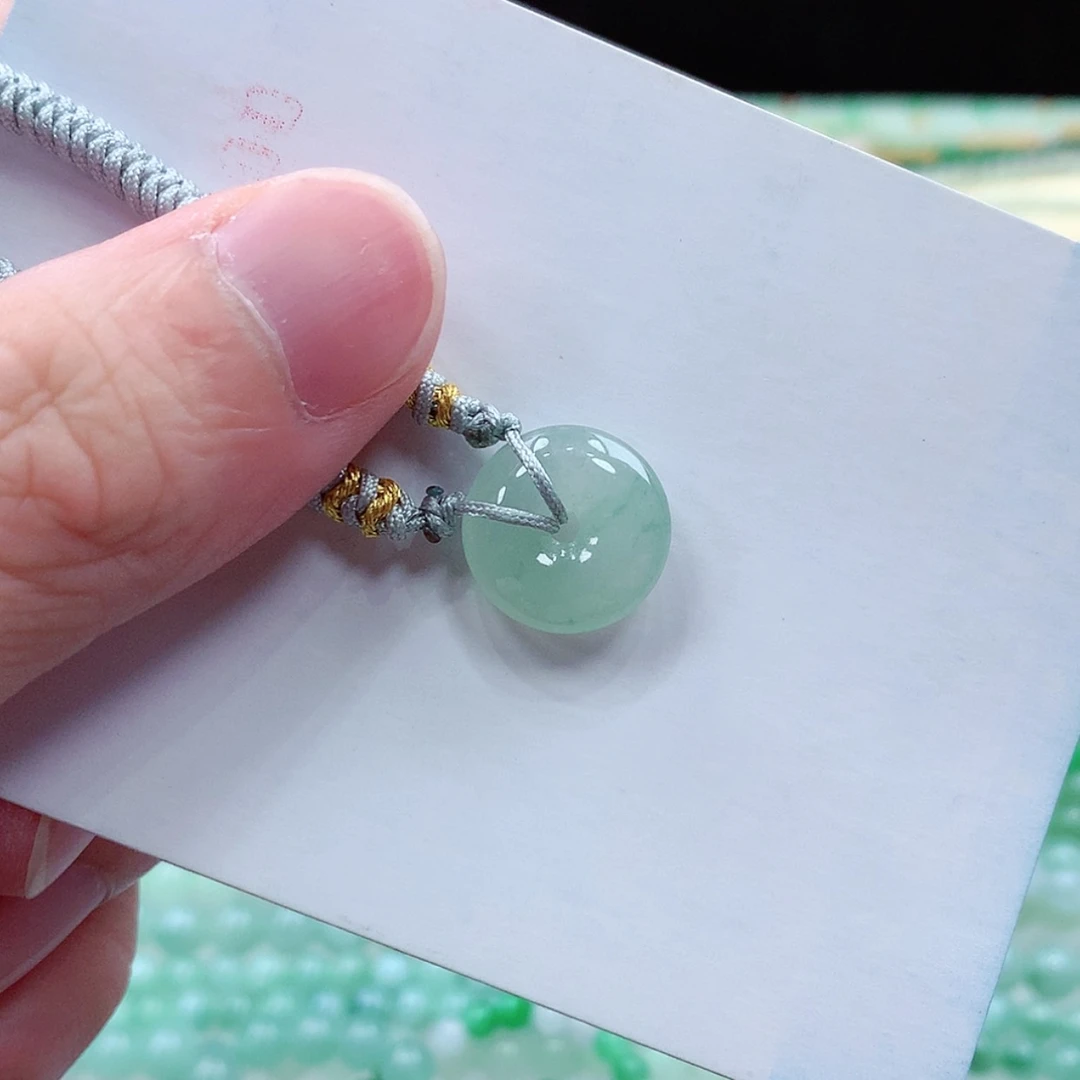 【闪购商品】翡翠未镶嵌项链缅甸天然A货翡翠