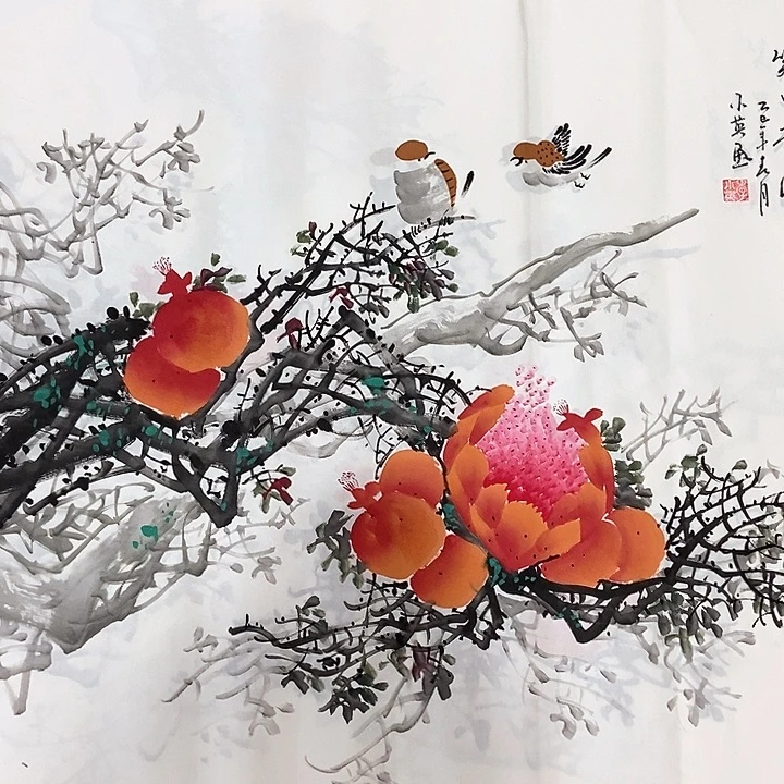 小周画廊的直播间