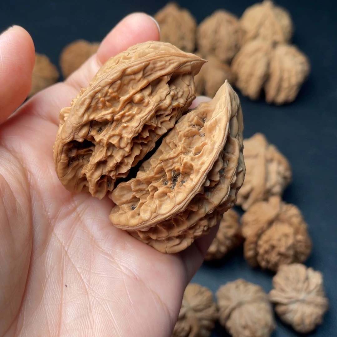 文玩核桃吊坠54官帽半壁