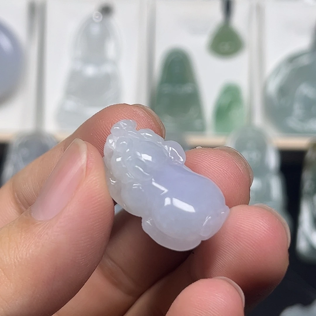 颈饰未镶嵌翡翠缅甸翡翠