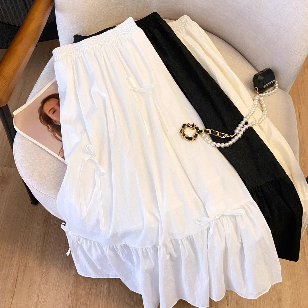 351-400 春夏百搭显瘦减龄半身裙