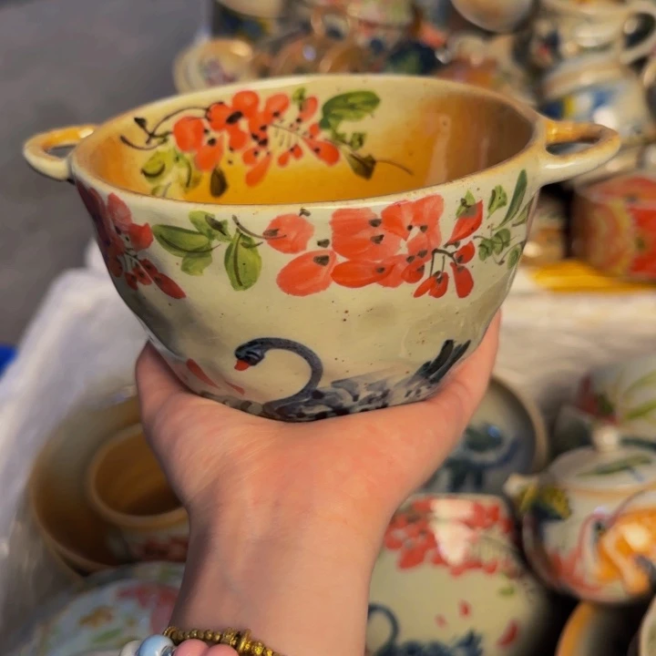 瓷片景德镇陶瓷手工手绘