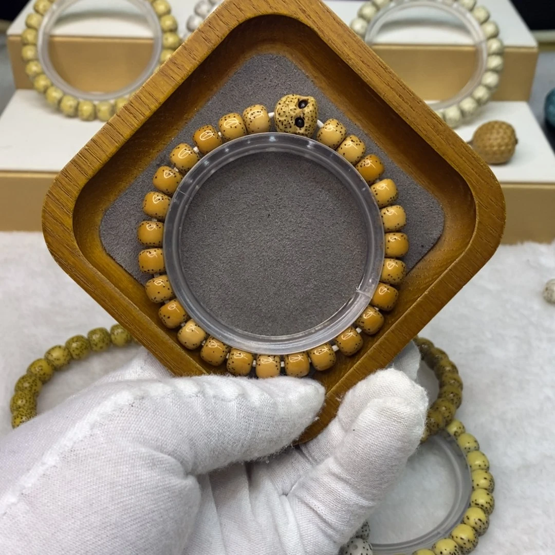 星月菩提手串原生态8/7侧留白