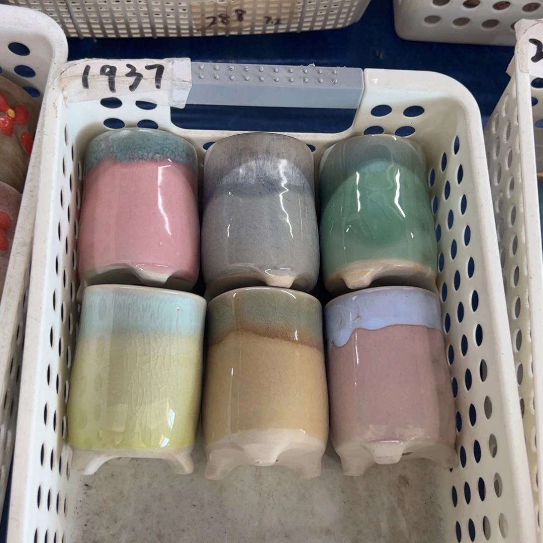 陶瓷多肉小花盆@@1937