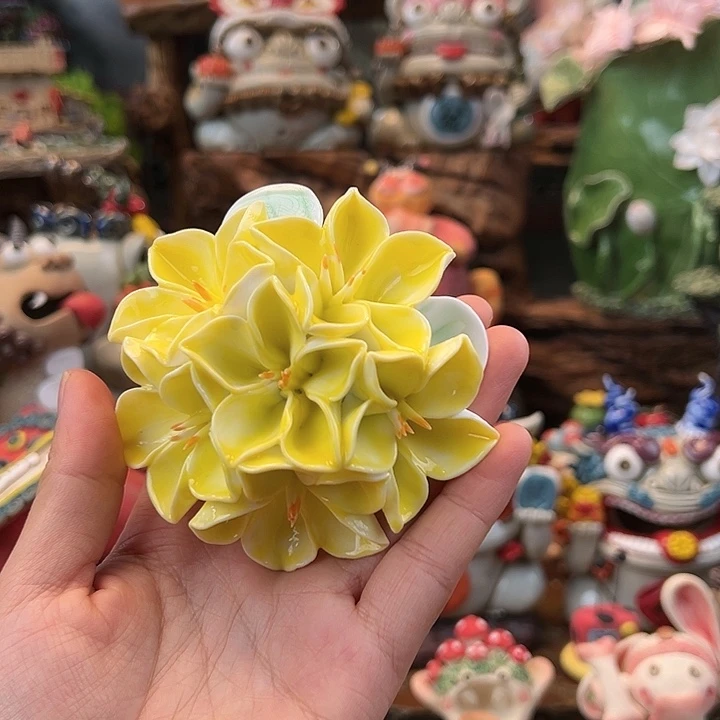 摆件小镇青花每日有新品