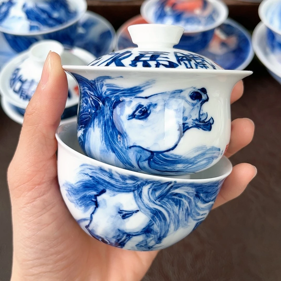 手绘高温瓷器瓷器