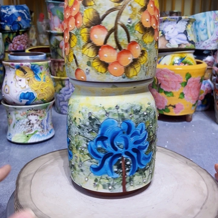 景德镇艺术手绘作品