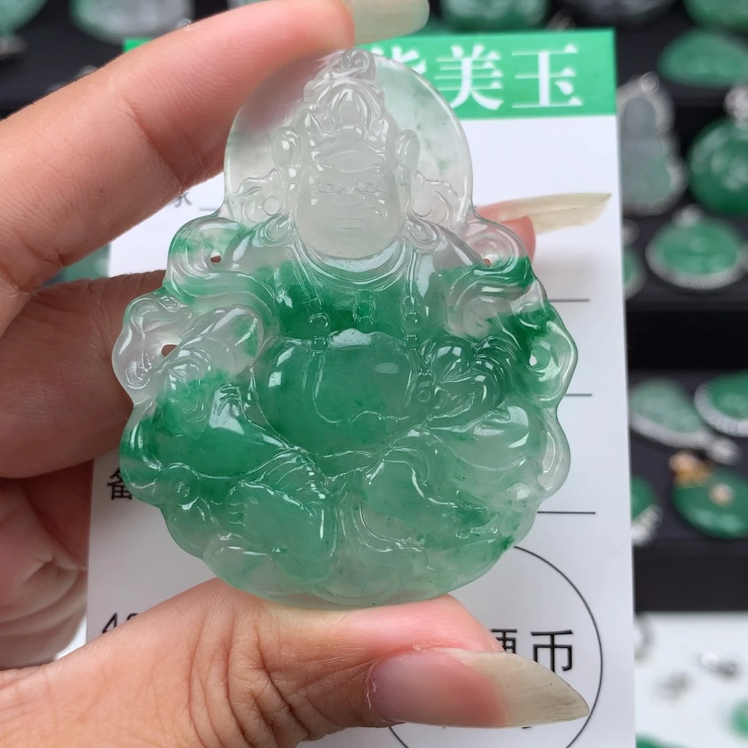 未镶嵌吊坠石英质玉（非洲翠）