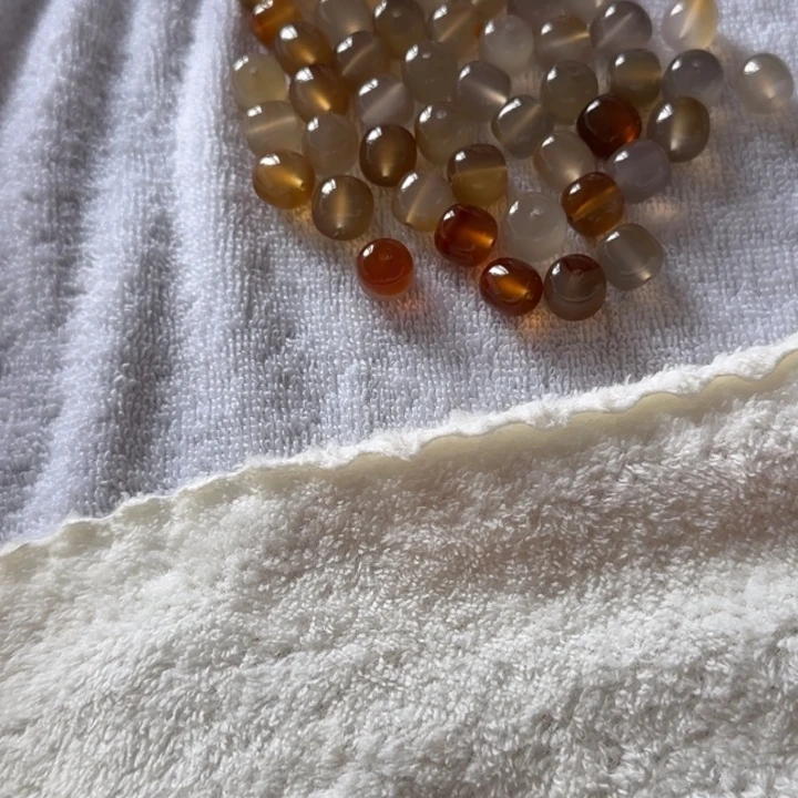 喜***蛋玛瑙/玉髓颈饰未镶嵌