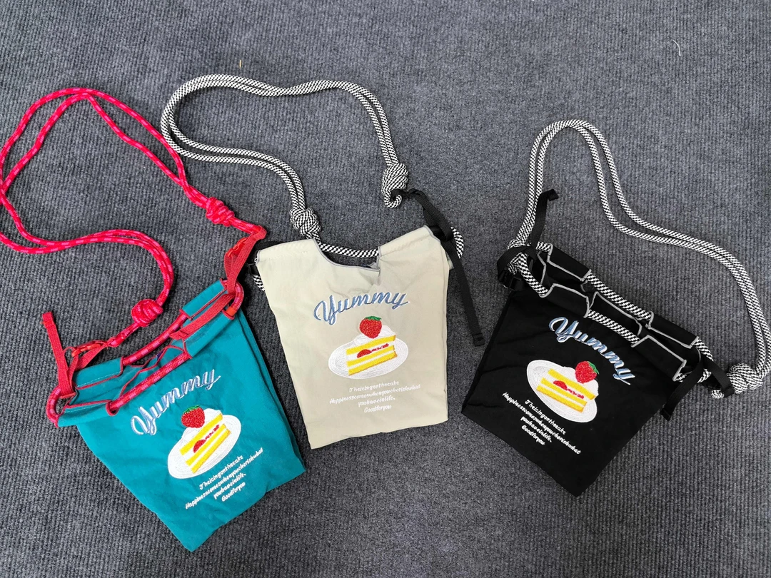 【mini】直播专享ballchain刺绣单肩手提斜跨手机包小包女士出行包