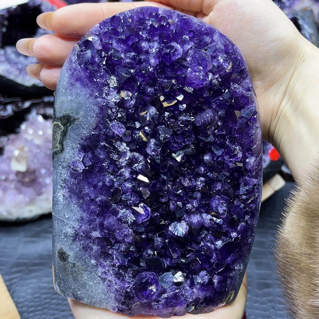 未镶嵌紫晶大型摆件（非配饰）